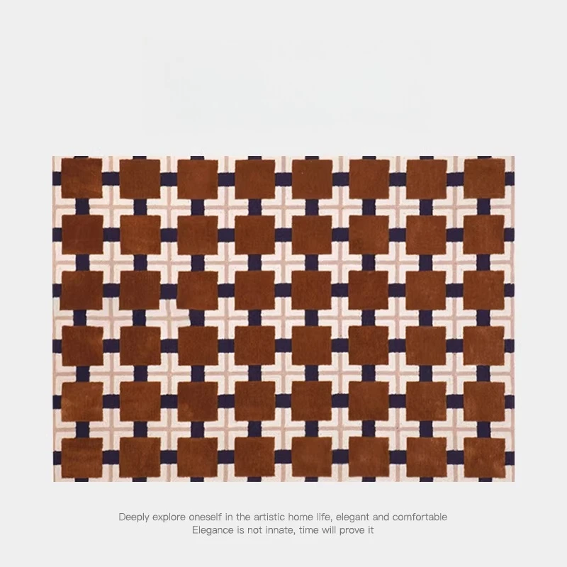 Bauhaus Darcy Manor Handmade Thickened Mute American Retro Nanyang Style Medieval Living Room Customized Carpet