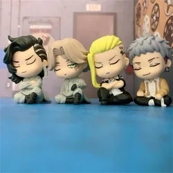 Anime Tokyo Revengers Gashapon Toys Sitting Sleep Draken Mitsuya Takashi Inui Seishu Anime Figure Model Dolls Gifts