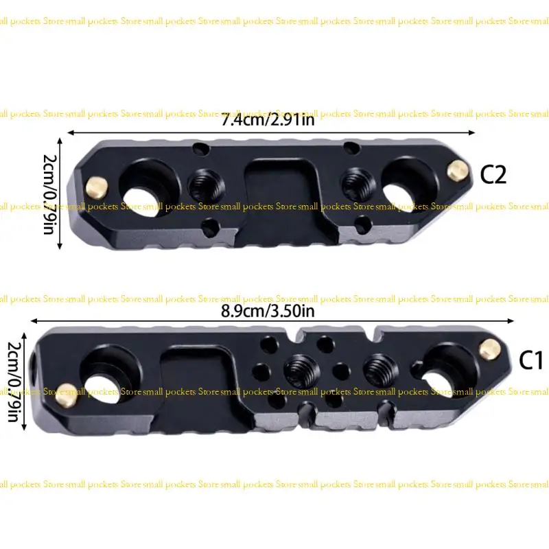 Strumento installazione rapida R1WD senza adattatore per montaggio fotocamera con sistema 1/4 1/4