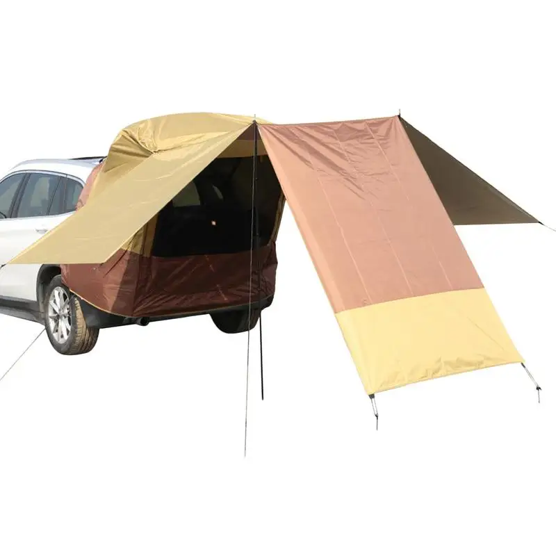 

Car Awning Sun Shelter Camping SUV Rear Tent Portable Waterproof Car Rear Tent SUV Tailgate Tent