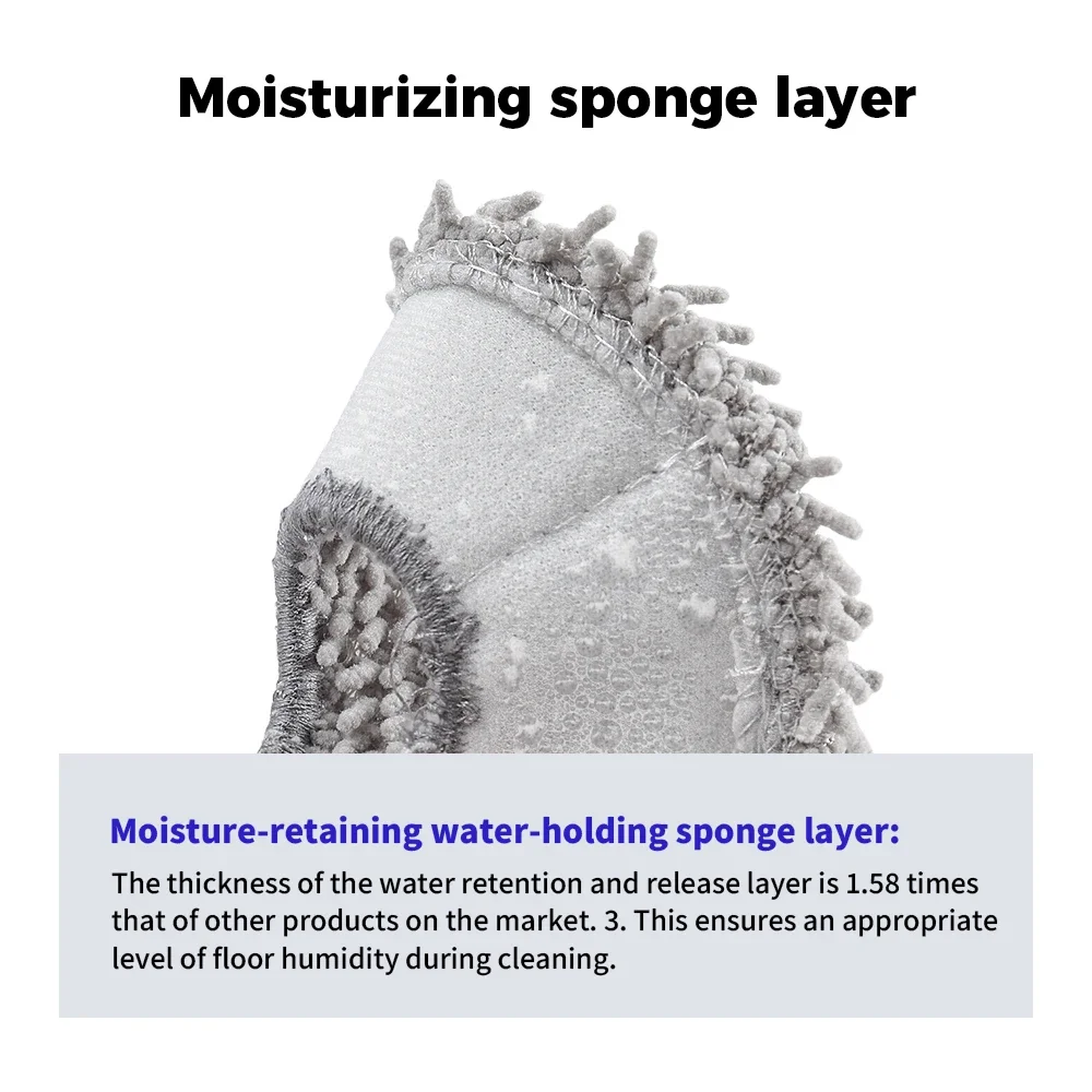 ممسحة قماش لـ Roborock P10S P10 PRO لـ Dreame L20 Ultra لـ ECOVACS X1S PRO X2 OMNI T20 OMNI T30 لـ Xiaomi X20 + X10 + فراغ