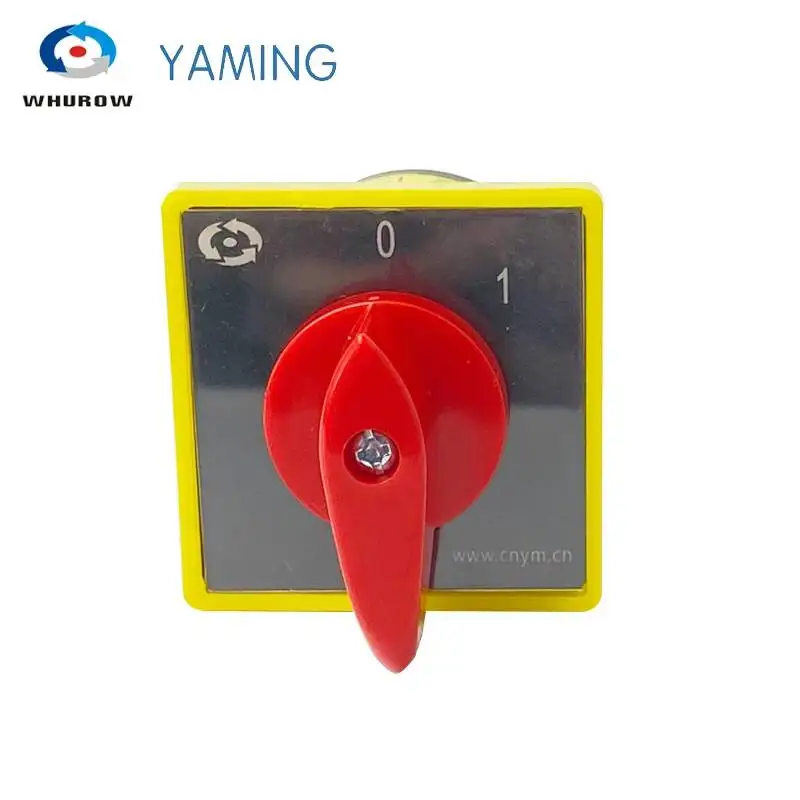 10A HZ5B Series Changeover Rotary Cam Switch 1-4 Poles Layers Two/Three Positions Silver Contact Control Circuit