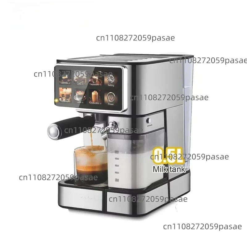 15 bar double boiler electric stainless steel portable A + grade energy-saving espresso machine brewing system household
