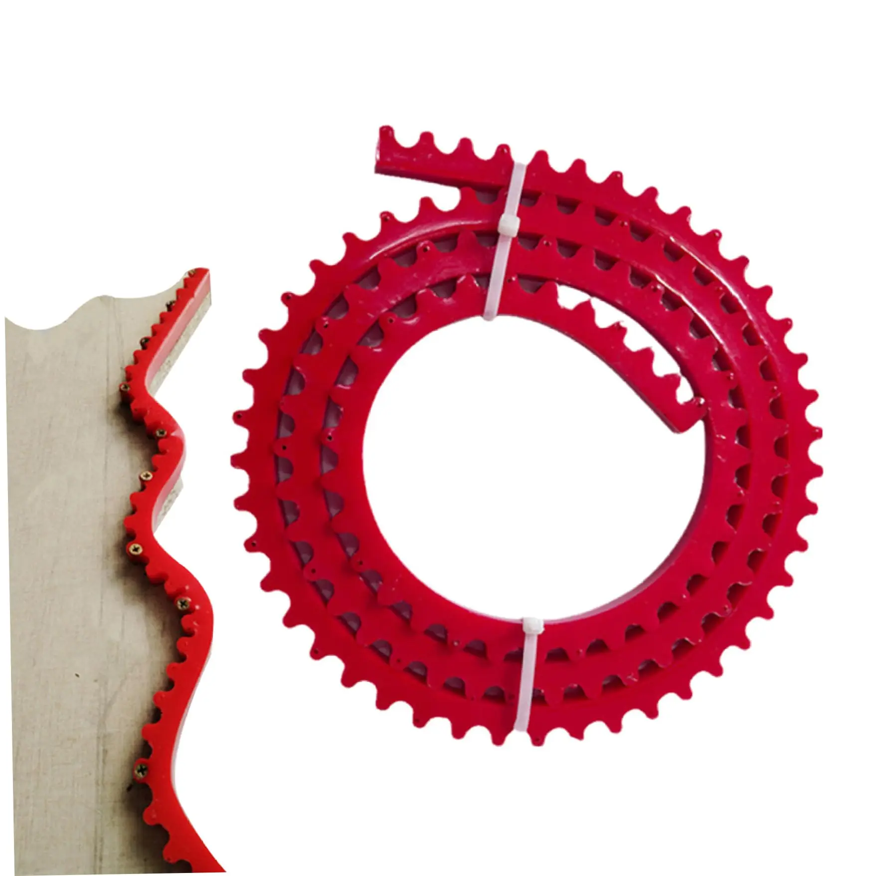 1/2M Woodworking Gear-Driven Profiling Strip Flexible High Resilience Curve Template Complex Shape Contour Woodworking Strip