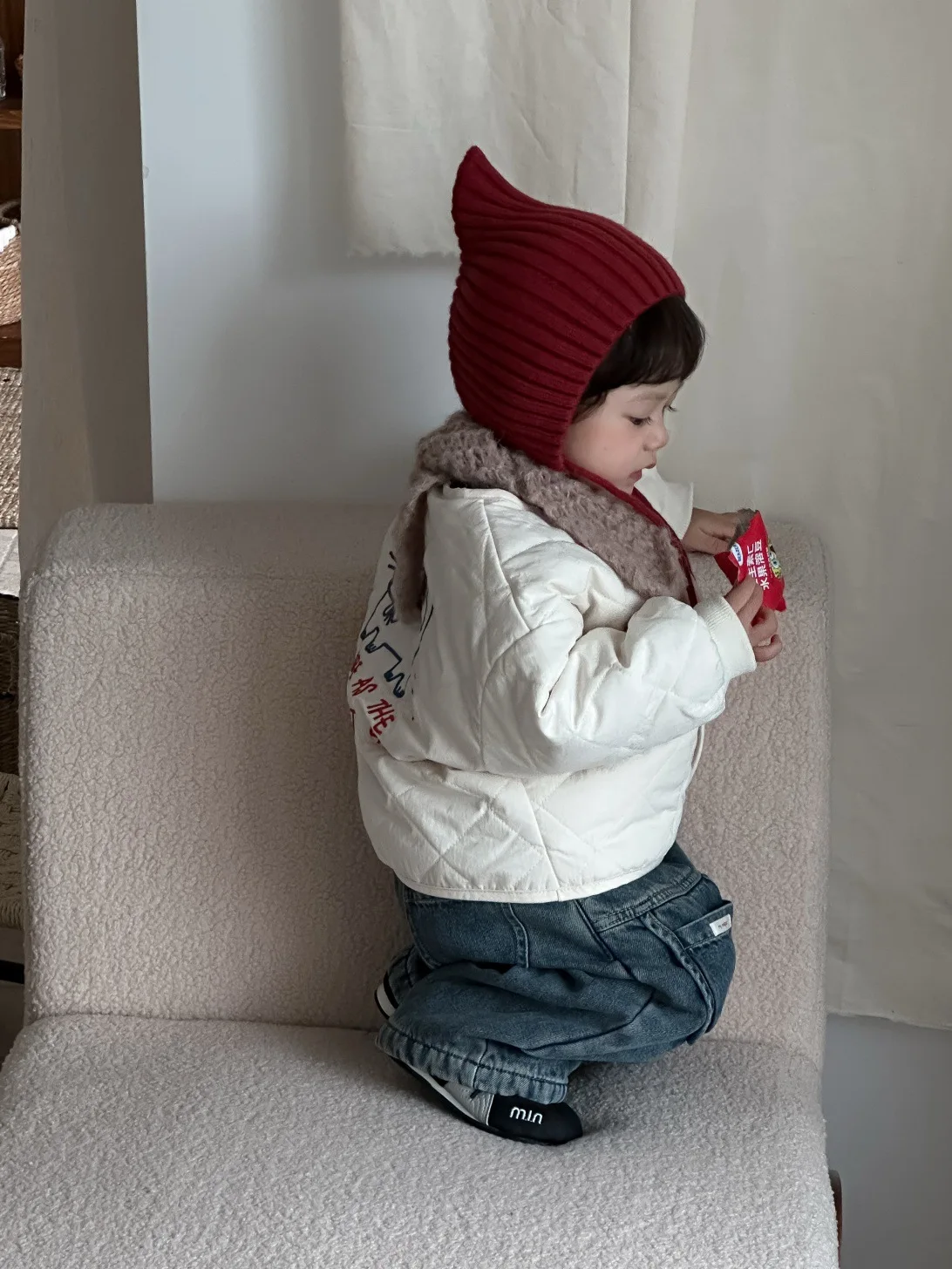 الرضع الفتيان معطف دافئ زائد المخملية سميكة الفتيات سترة غير رسمية طفل الملابس 2025 شتاء جديد الطفل القطن وسادة مبطنة #3