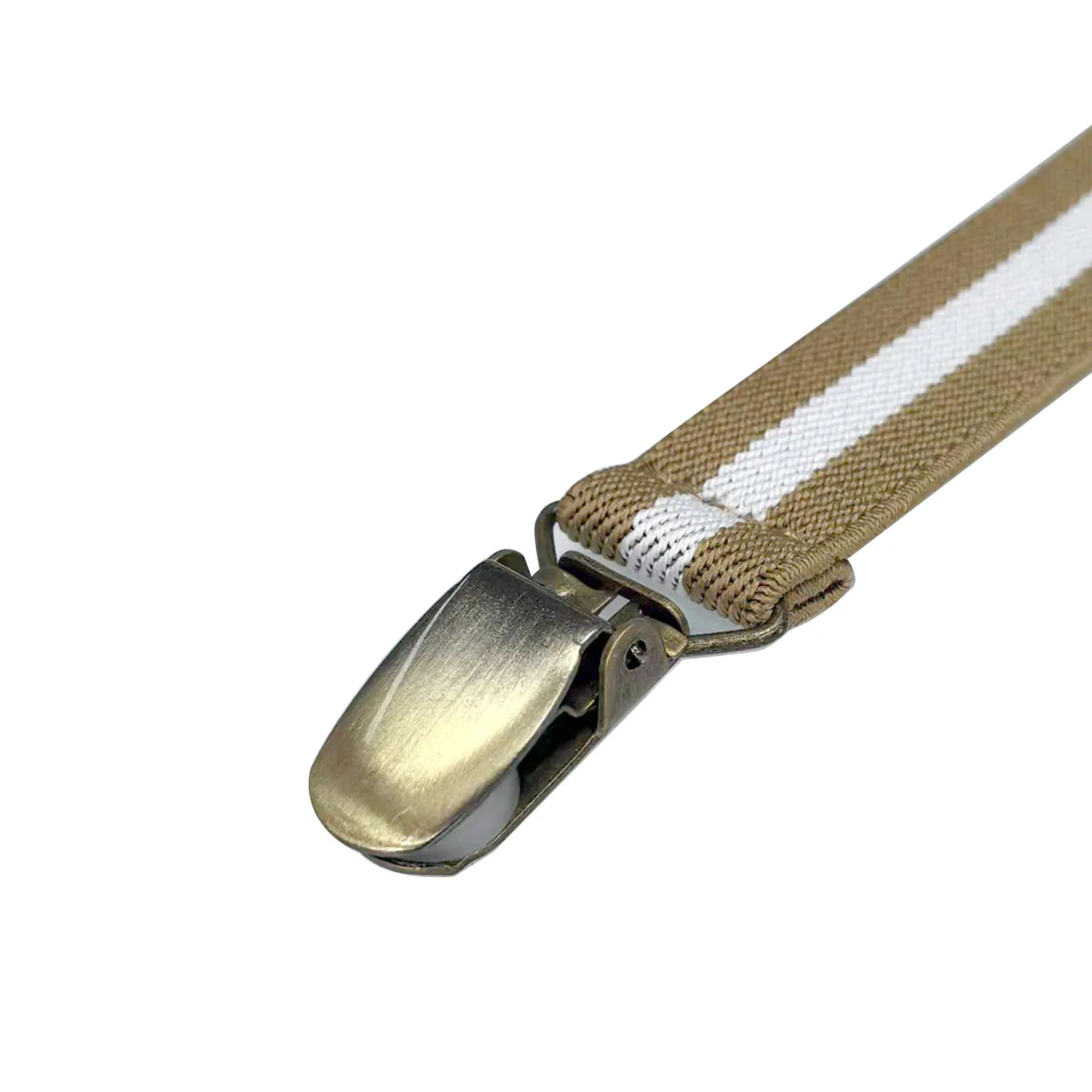 Fashion Suspenders 4Clips Man's Braces Adjustable Elasticity Suspensorio Bretelles Hommes Y-Back Ligas Tirantes 2.5*120cm