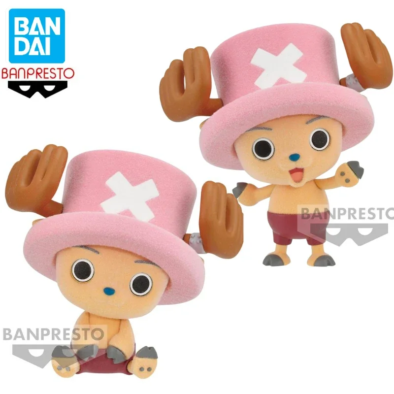 Original In Stock Bandai BANPRESTO One Piece Fluffy Puffy Tony Tony Chopper Anime Action Figure Toy Gift Model Collection Hobby