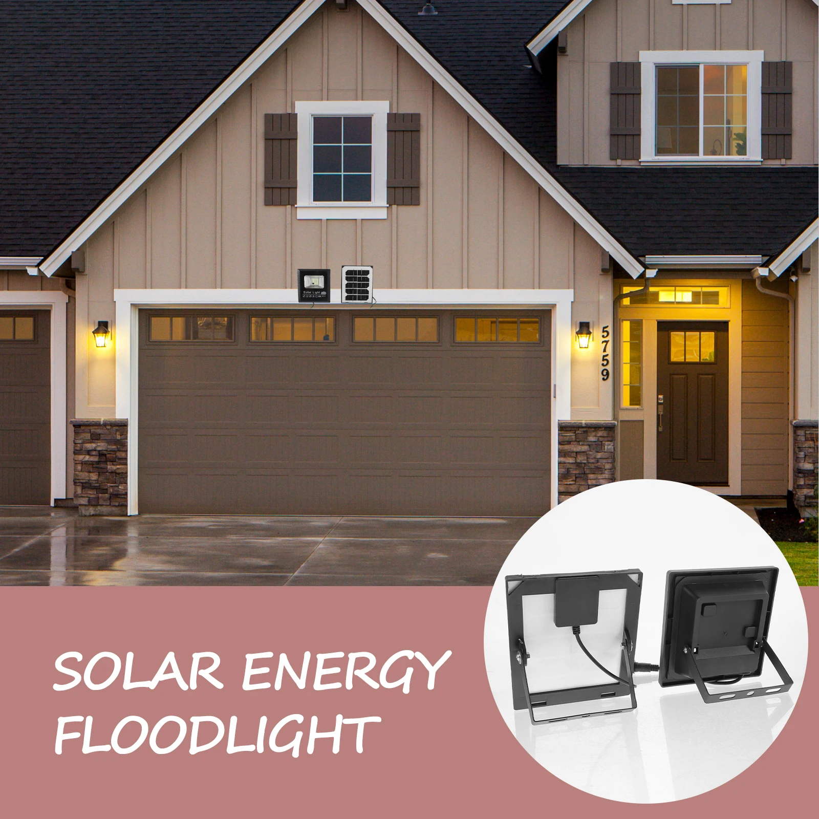 

Garden Lights Polycrystalline Panel Long Life Outdoor L scape Lamp Waterproof Solar Light Courtyard Pathway Lighting