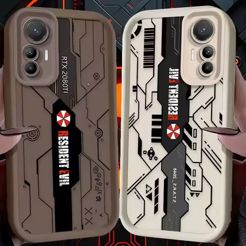 Resident Evil Crisis Case For Xiaomi Poco X7 X6 X5 X3 NFC F7 F6 F5 F3 M7 M6 Pro 4G 5G Mi 12 11 Lite NE 5G 13T 12T 11T 14T Pro