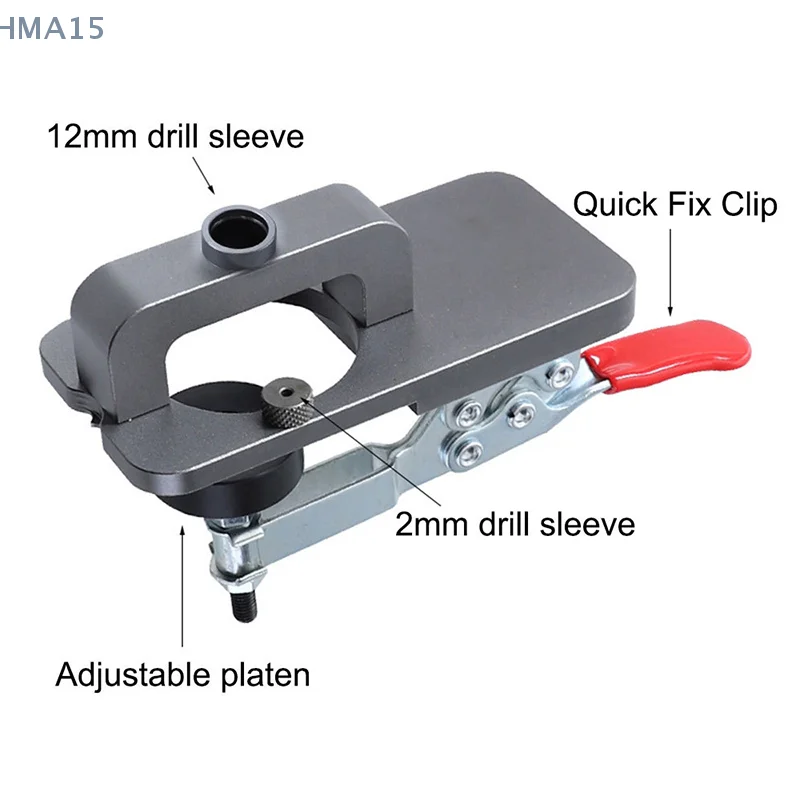 35mm Hinge Boring Jig Kit Hinge Hole Opener Template Puncher Locator Cabinet Furniture Hinge Drilling Woodworking Tools