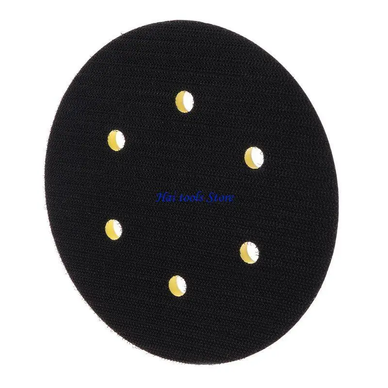 X37E 6 Holes Backup Sanding Pad Sanding Disc Backing Pad for Paint Stripping/Paint Preparation  Arbor Durable