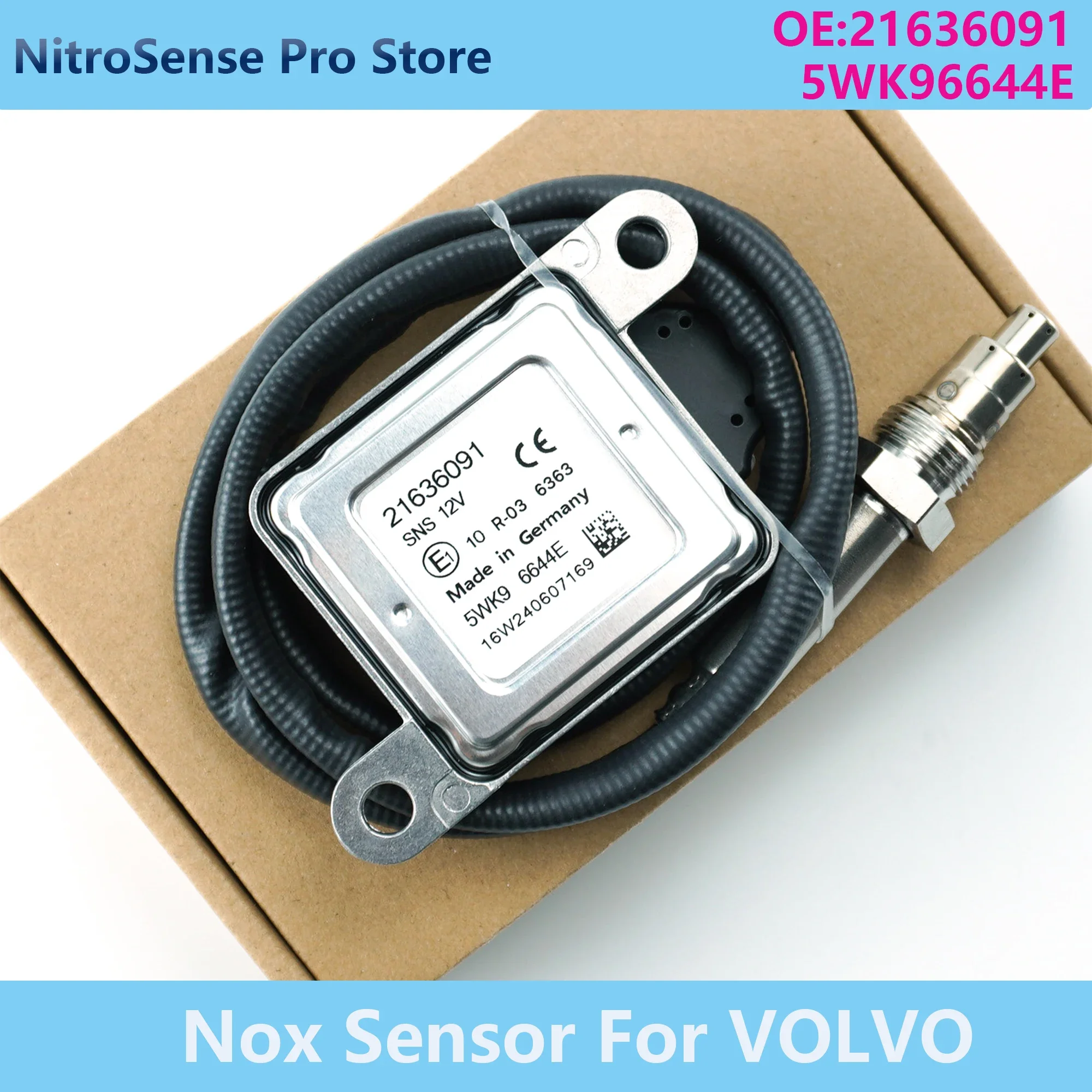 

Новый датчик оксида азота (NOx) 5WK9 6644E 21636091 5WK96644E для VOLVO