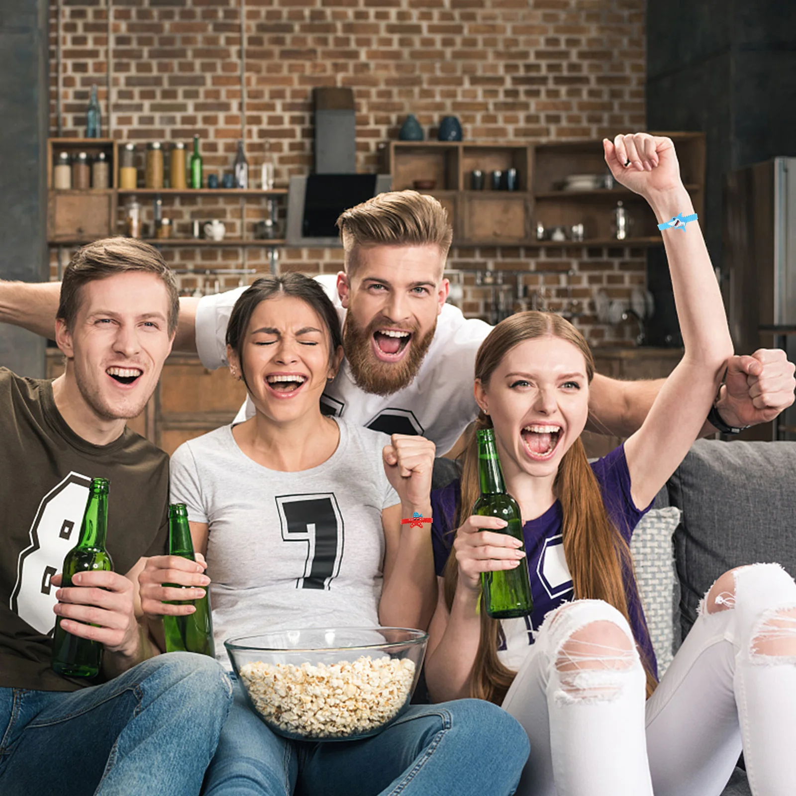 

12 Pcs Marine Animal Bracelet Adjustable Wristband Barcelet Bracelets for Girl Bulk Wristbands