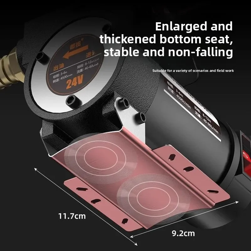 

Верх подходит для электрического масляного насоса 12 В, 24 В, 220 В, дизельного насоса, заправочная машина, шестеренный насос, небольшой самовсасывающий портативный масляный насос