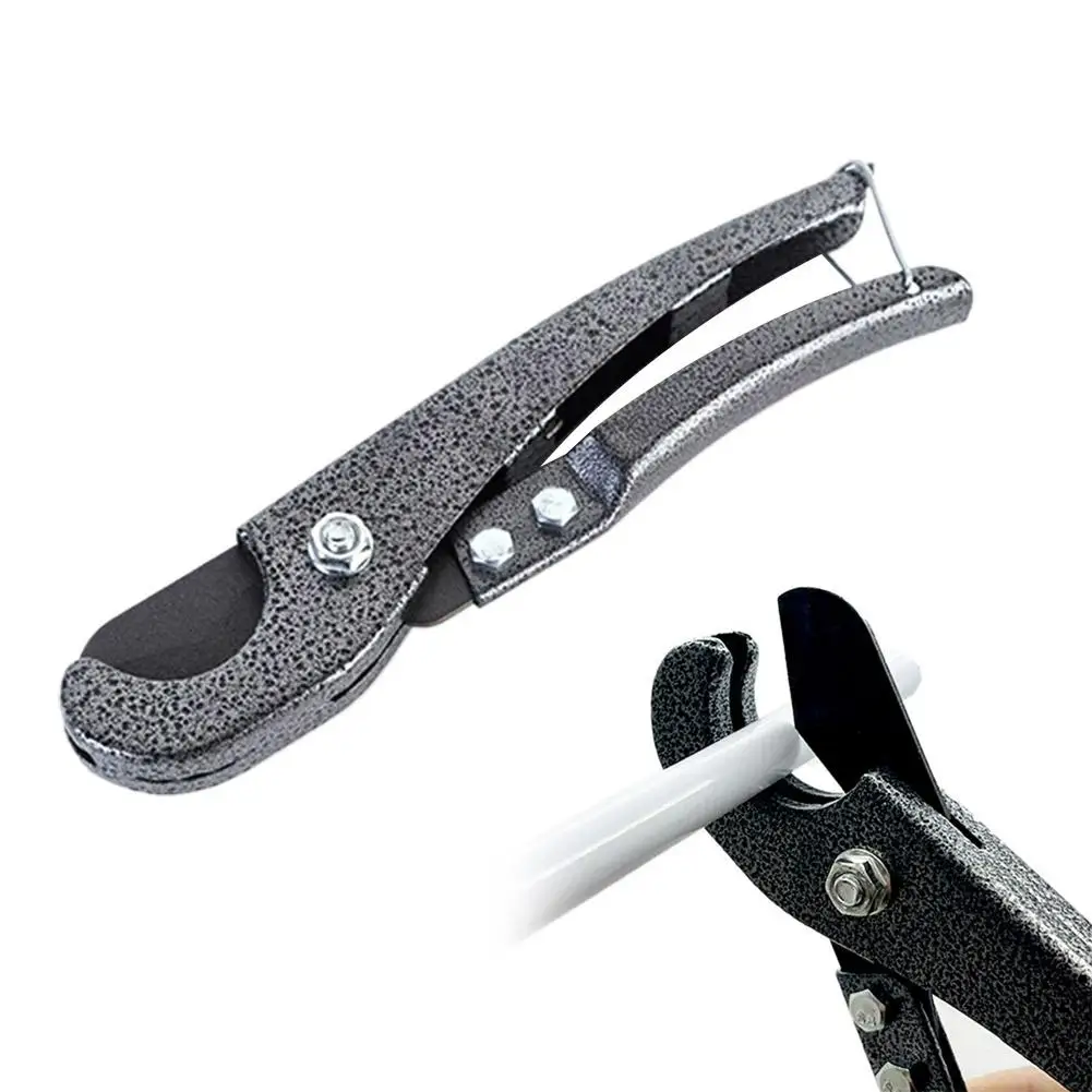 Professional PVC Pipe Cutter, Heavy Duty Ratchet Scissors for Garden Hose, PPR & Plastic Tubes, Quick Clean Cut Tool view 6