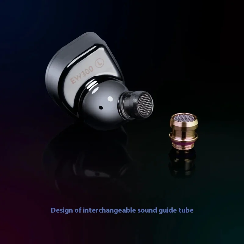 SIMGOT EW300 DSP Wired HiFi Earphones 1DD+1PLANAR+1PZT Anti Interference Without Bottom Noise Monitor Gaming Earbuds Custom ﻿