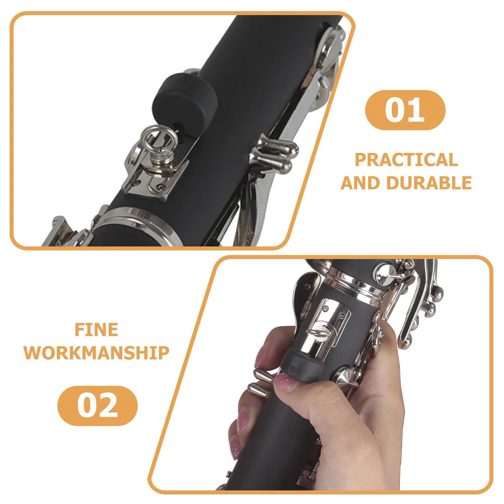 

10pcs Clarinet Thumb Rest Cushion Rubber Comfortable Support For Clarinet Finger Protector Instrument Playing Accessory