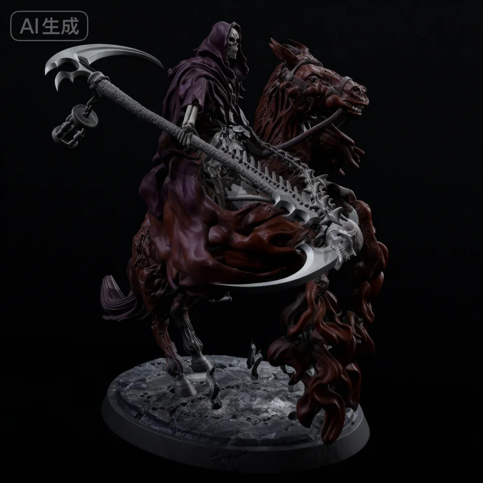 

Overall heights 50mm 75mm 90mm Resin Model Kit Colorless Self Assembly TD-7195/3D