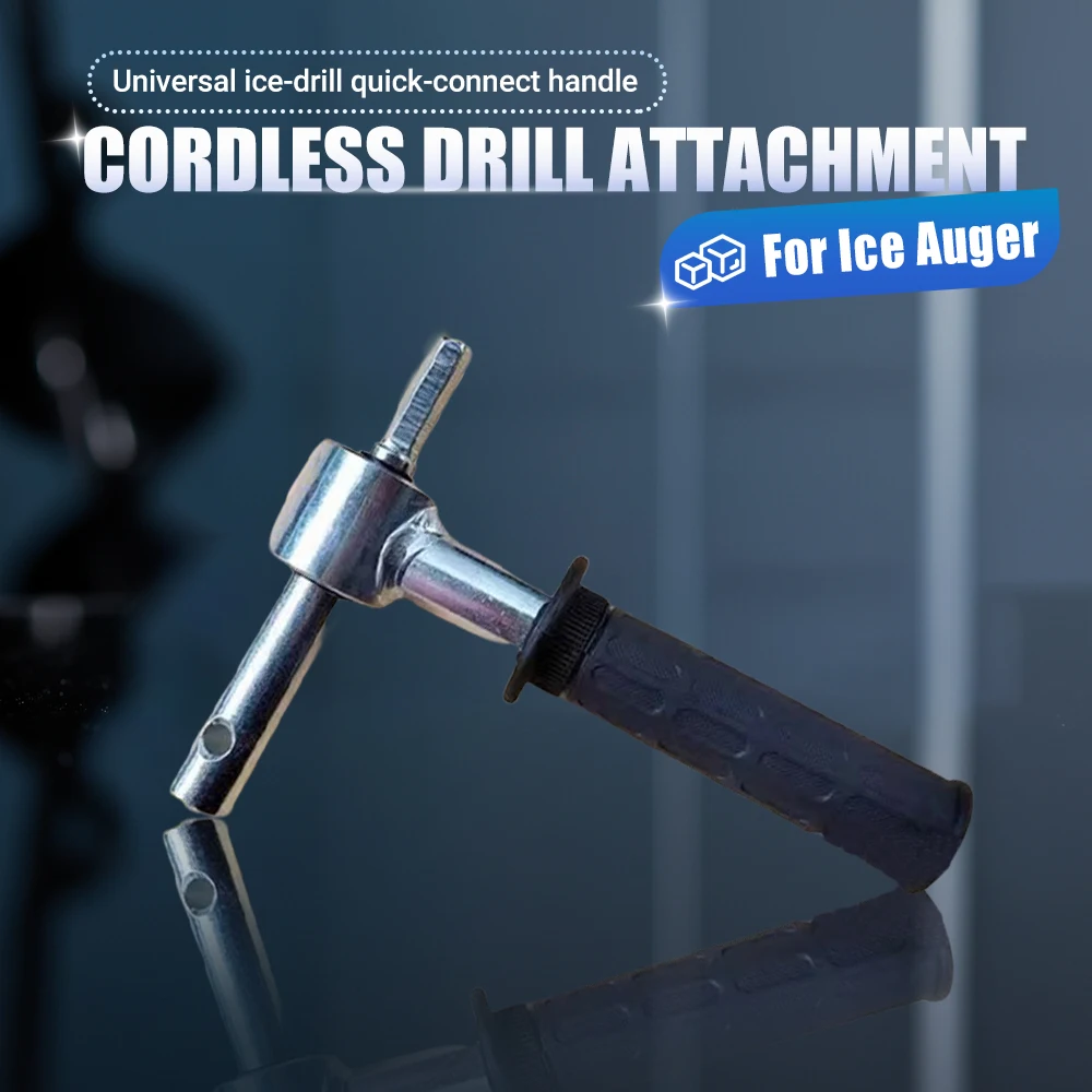 

Адаптер для ледяного сверла 18 мм/20 мм для ледяного шнека, портативный преобразователь шестигранной дрели 10 мм, подходит для электрической дрели, детали для зимней рыбалки на открытом воздухе