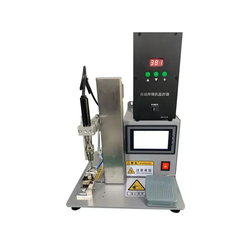 Semi Automatic Inductive USB Data Cable Welding Machine Foot Operated Spot Welder for Cable Manufacturing Repair Assembly