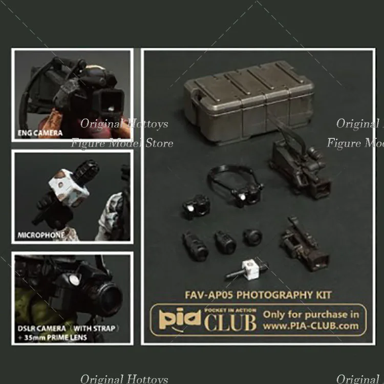 Acid Rain War 1/18 FAV-AP05 Photography Equipment Set Camera Accessory Pack Special Edition For 3.75-inch Action Figure Model