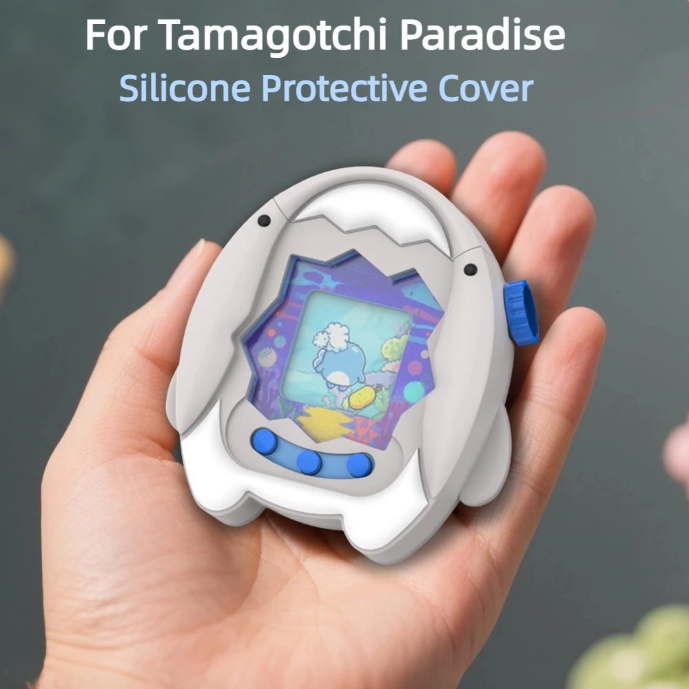 

Full Protection Shell for Tamagotchi Paradise Silicone Protective Case Virtual Electronic Pet Game Machine Cover Sleeve