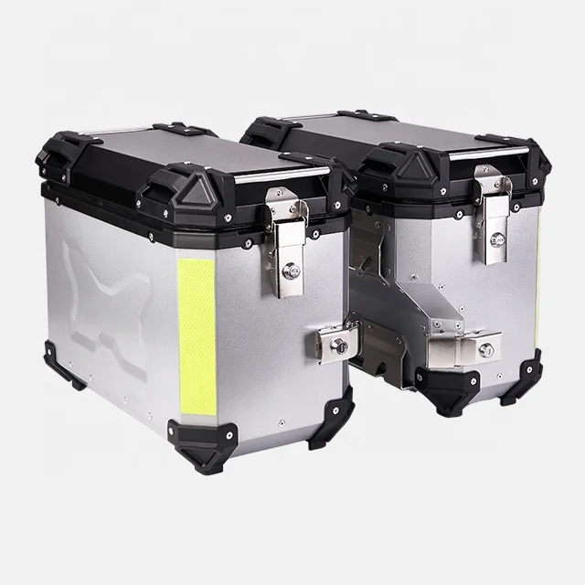 

Motorcycle Exhausted Side Pannier Box Aluminium Alloy Maxi-Scooter Motor Xmotorbike Case Baggage Luggage For KTM790ADV/R 1290ADV