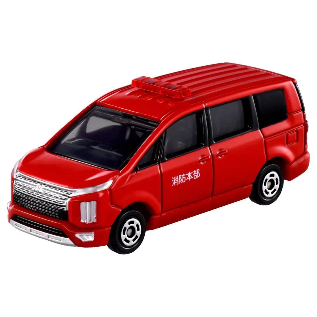 

TOMY Simulation Alloy Car Model Tomica Cars Toys For Boys Red And White Box No. 50 Mitsubishi Delica Fire Command Vehicle