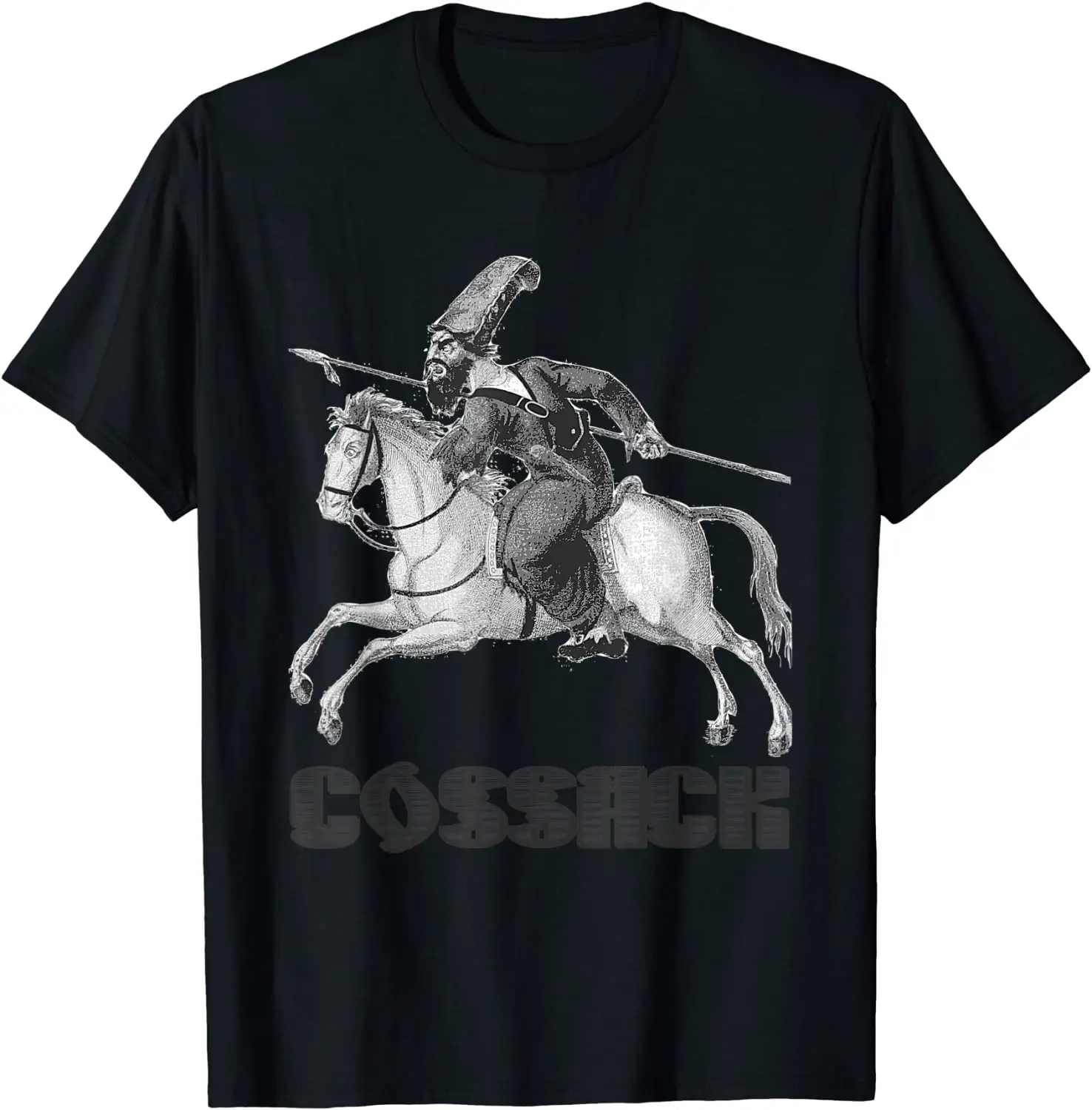 

Cossack Russia Russian Slav Slavic T-Shirt. Summer Cotton Short Sleeve O-Neck Mens T Shirt New S-3XL