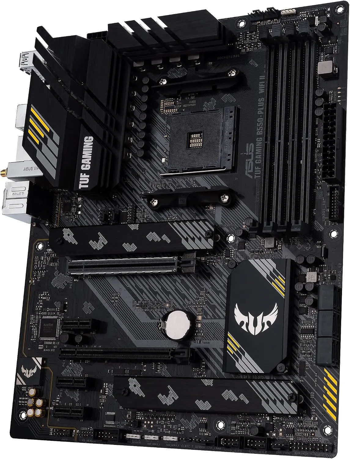 AMD AM4 ATX Gaming Motherboard with WiFi 6, PCIe 4.0, 2.5Gb LAN, RGB Header view 2