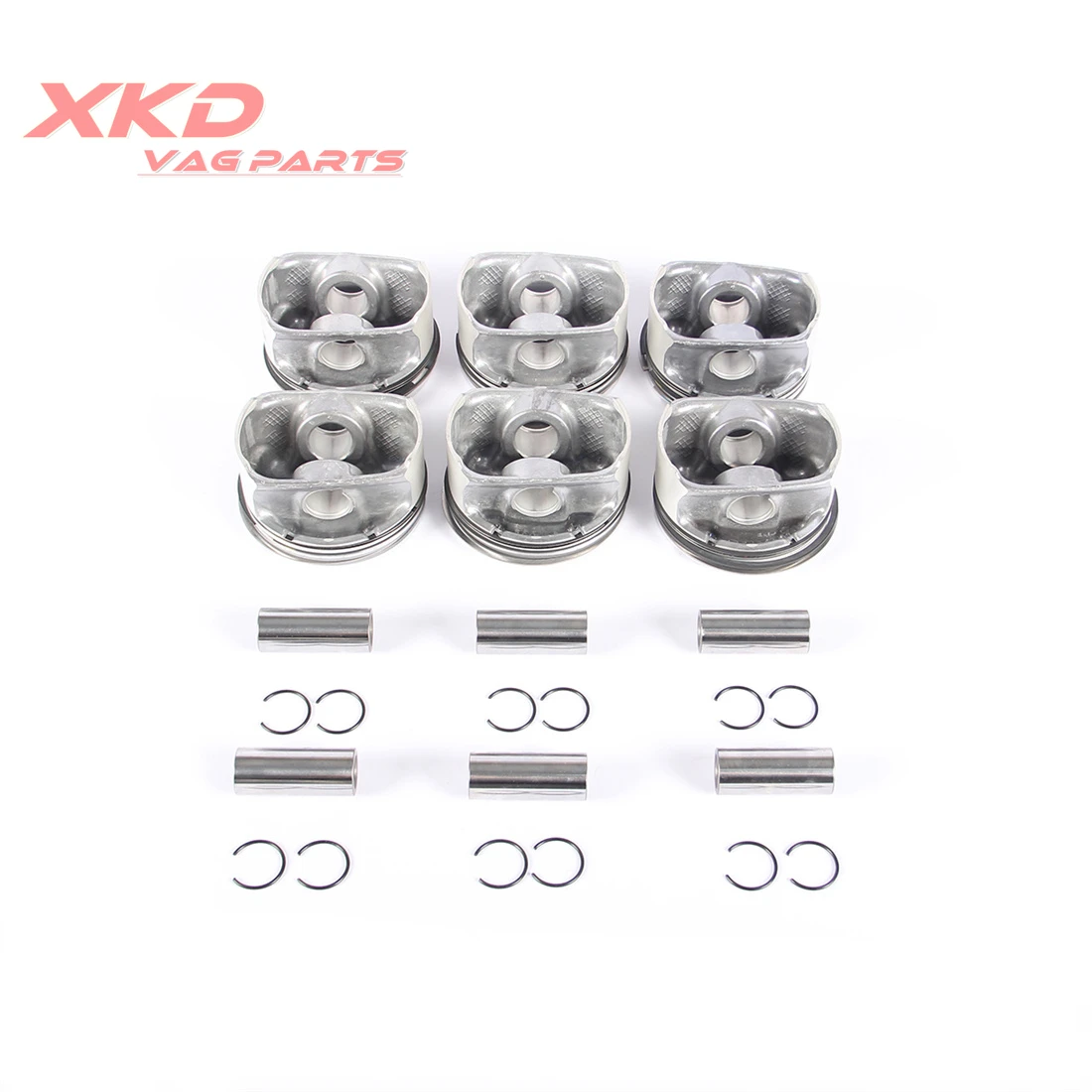 11257564335 3.0L Piston & Ring Kit Φ20mm 85MM Fit For BMW 125i 130i E82 E87 330i E90 E92 E93 530i E60 E61