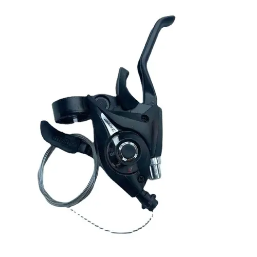 Imagen 2 del producto Palanca de cambios de ST-EF51 para bicicleta de montaña Shimano, 1 par, 3X7,8 velocidades o juego, freno en V negro