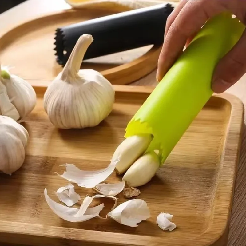 Silicone Garlic Peeler Circular Cylinder Stripper Tube Peeling Garlic Peeler Peel Barrel Peeling Useful Kitchen Tool Accessories