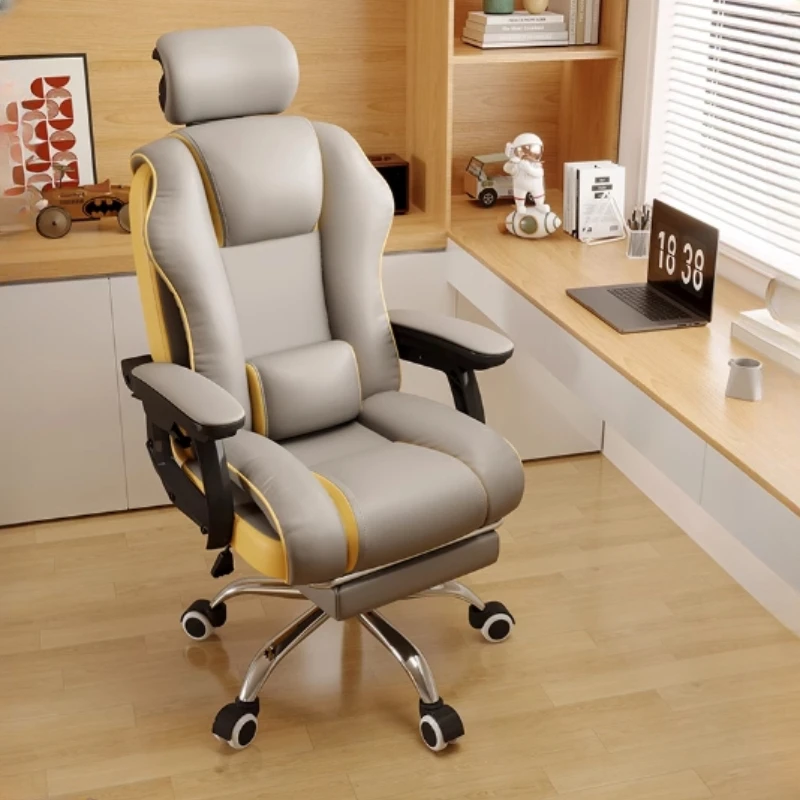 Luxairy Recliner Office Chair Design Ergonomic Designer Comfy Wheels Chairs Bedroom Cadeiras De Escritorio Office Furniture