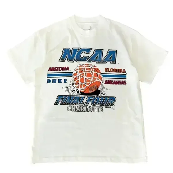 [100% cotton]Retro 1994 Final Four Basketball T-Shirt – Vintage College Basketball Graphic Tee, Retro Sports Fan Shirt, Classic 90s Tournament Style