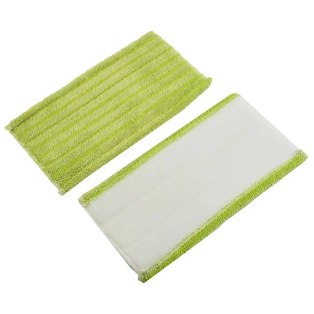 For Wet Jet Cloth Microfiber Cloth Green Mop Pads Nice Parts Pet Hair Practical Reusable 29*15cm 5 Pack