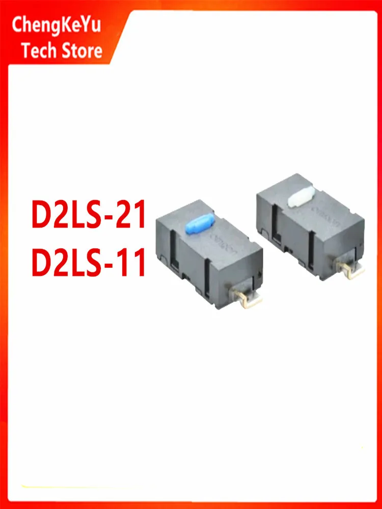 Nowy i oryginalny mikroprzełącznik Omron D2LS-11 D2LS-21, przełącznik do myszy gamingowej z niebieską lub białą kropką, pasuje do modeli M905, G903, G502. — zdjęcie produktu 7