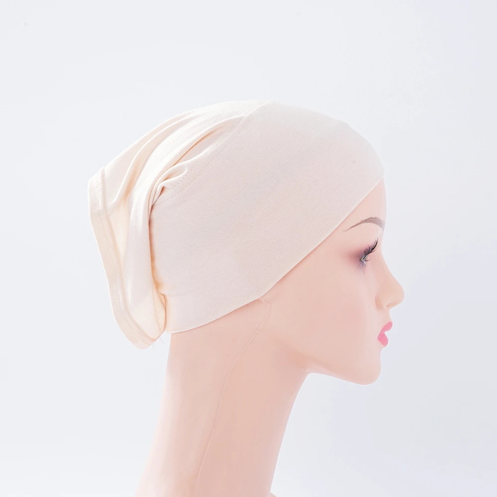 56 farben Mode Frauen Innere Hijab Rohr Muslimischen Kappe Motorhaube Plain Islamischen Underscarf Bambus Jersey Undercaps