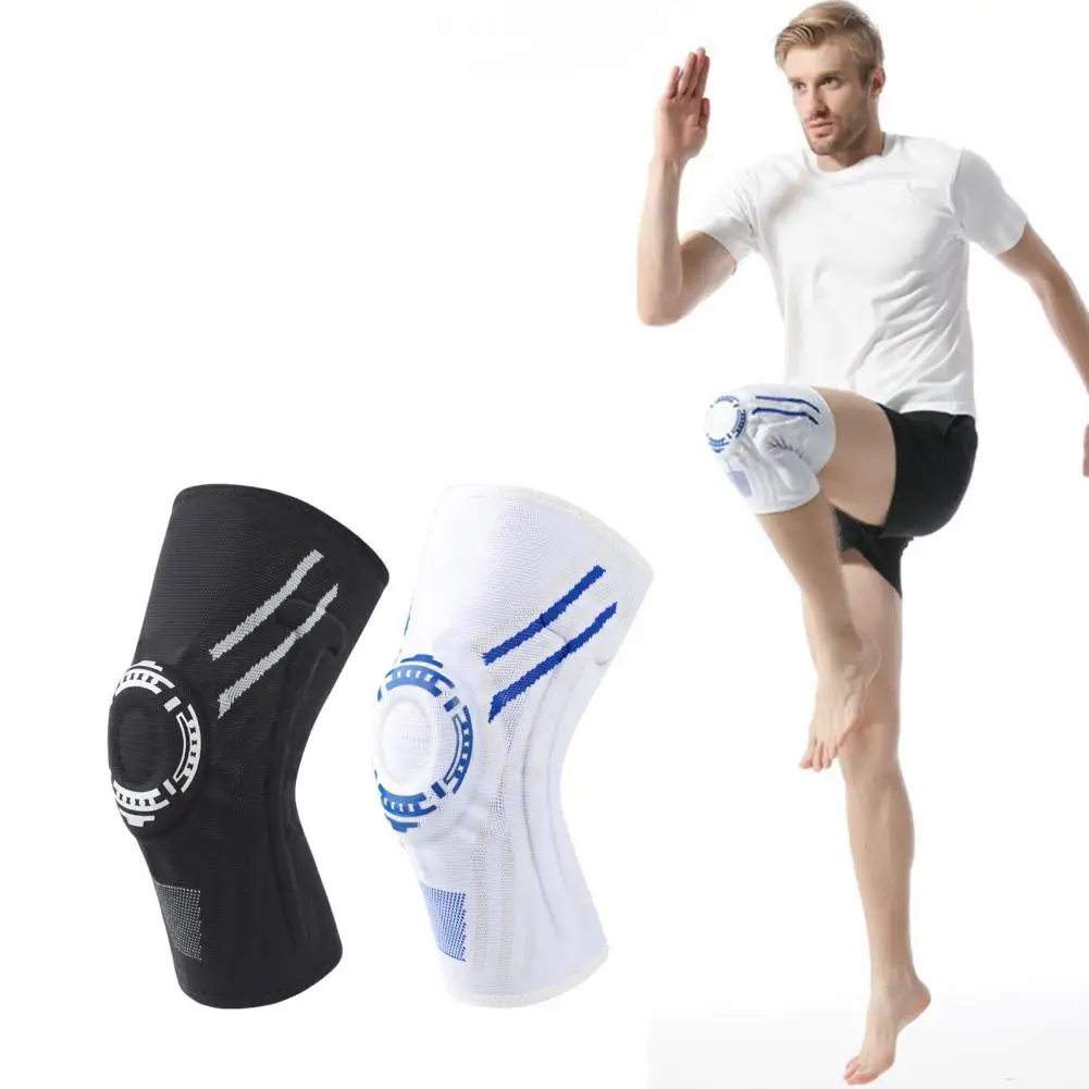 Knee Patella Arthritis Support Brace Side Springs Knee Protector Men Women Leg Brace Support Compression Basketball Knee Brace