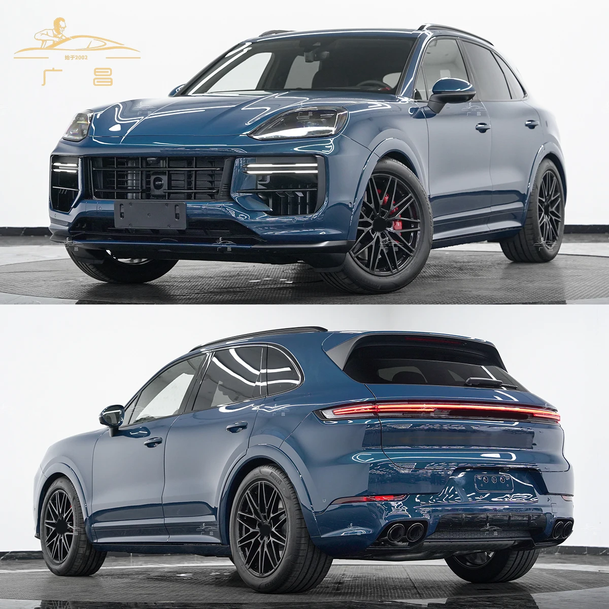 2024-2028 Cayenne Base Coupe Upgrade High-Performance Turbo GT Style Bodykit Facelift Car Front & Rear Bumpers