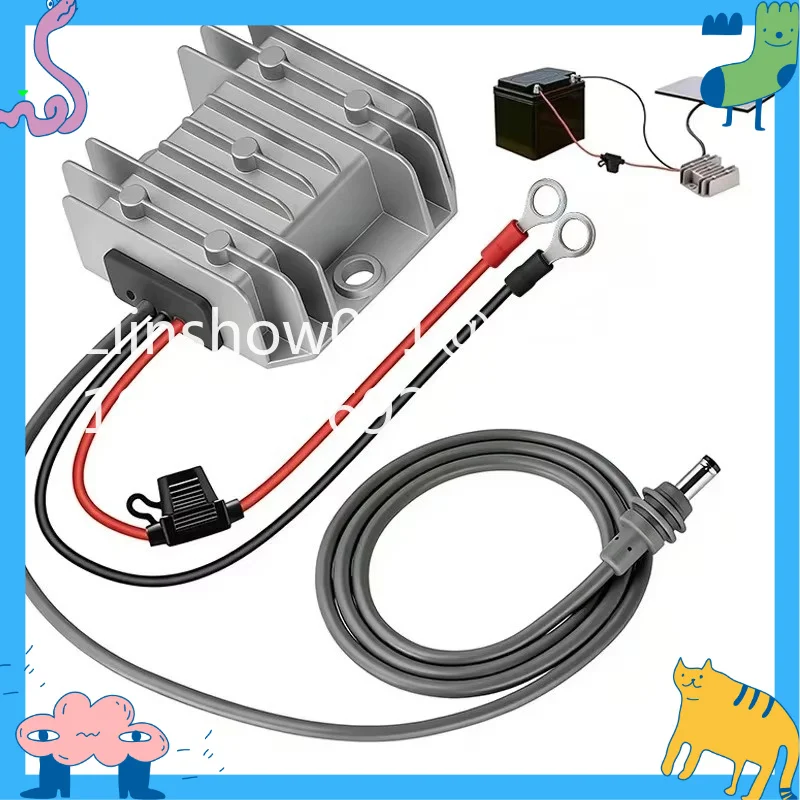 O-Ring to DC Male Cable Battery Voltage Step-up Boost Converter 12V/24V to 30V 3.5A Power Supply Adapter with Fuse