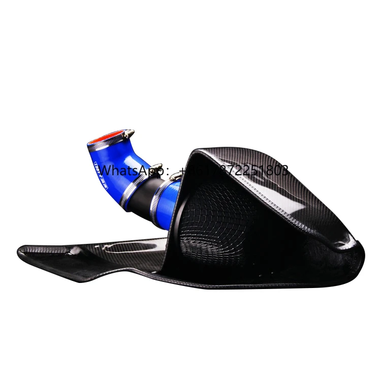 

EDDY High Performance Carbon Fiber Car Cold Air Intake with Pipe for A4 A4L 2009 to 2013
