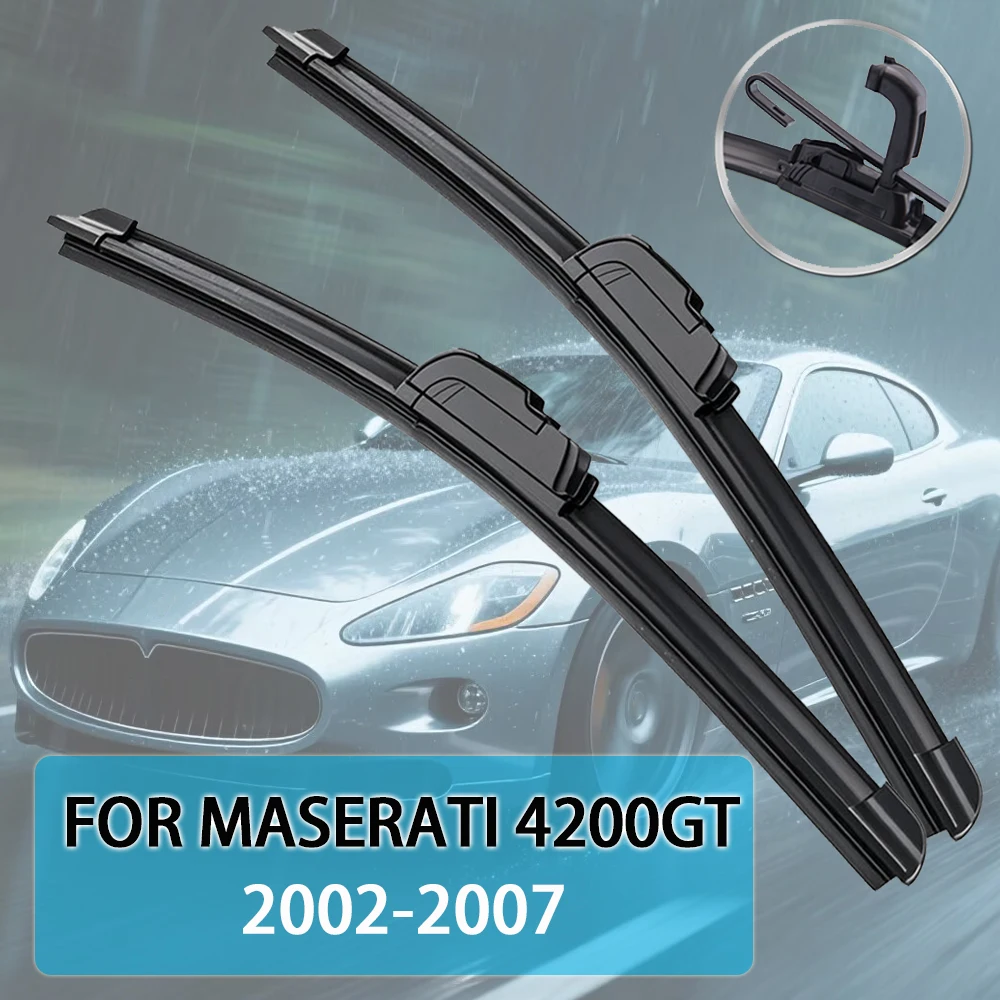 

Для Maserati 4200GT M138 автомобиль 2002-2007 22 ''+22'' щетка стеклоочистителя передние дворники подходят U-образный крючок рычаг лобовое стекло авто щетки стеклоочистителя