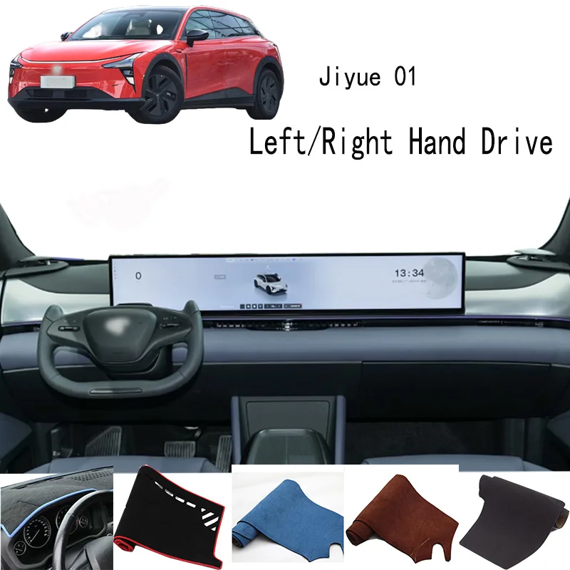 

For Jiyue 01 Accessories Dashboard Cover Instrument Panel Dash Mat Dashmat Protective Pad