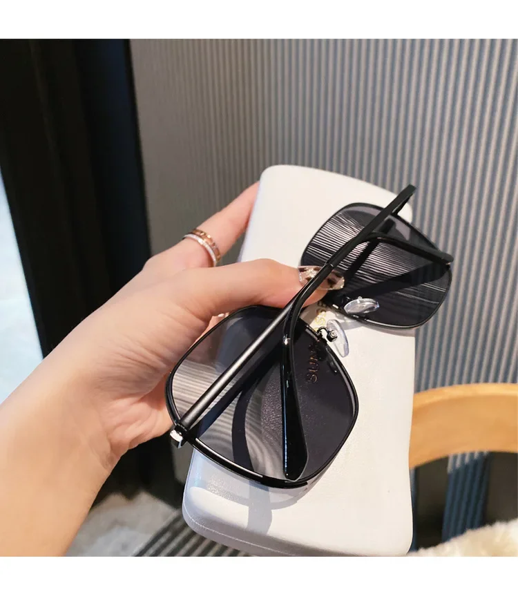 Women Oversized Polarized Sunglasses Fashion Gradient Shade Sunglasses Uv400 Outdoor Sports Sunglasses Men Glasses Eyewear