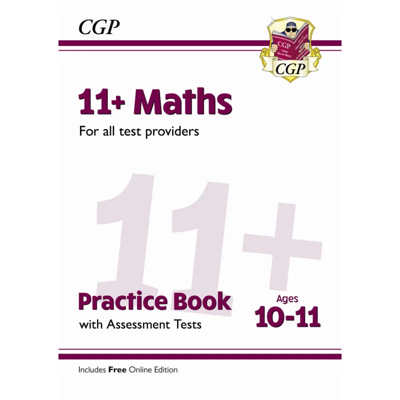 

11 тестов по математике по практике 1011 лет для всех испытаний. Книги CGP 9781789088045