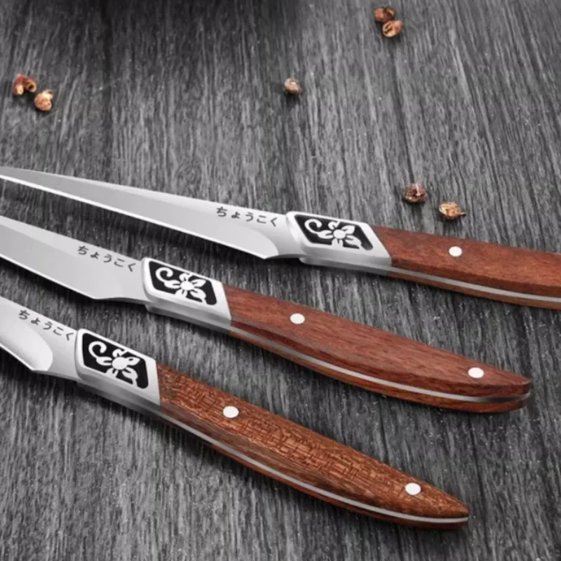 New food carving knife Stainless steel chef carving full set of professional fruit platter radish carving knife set