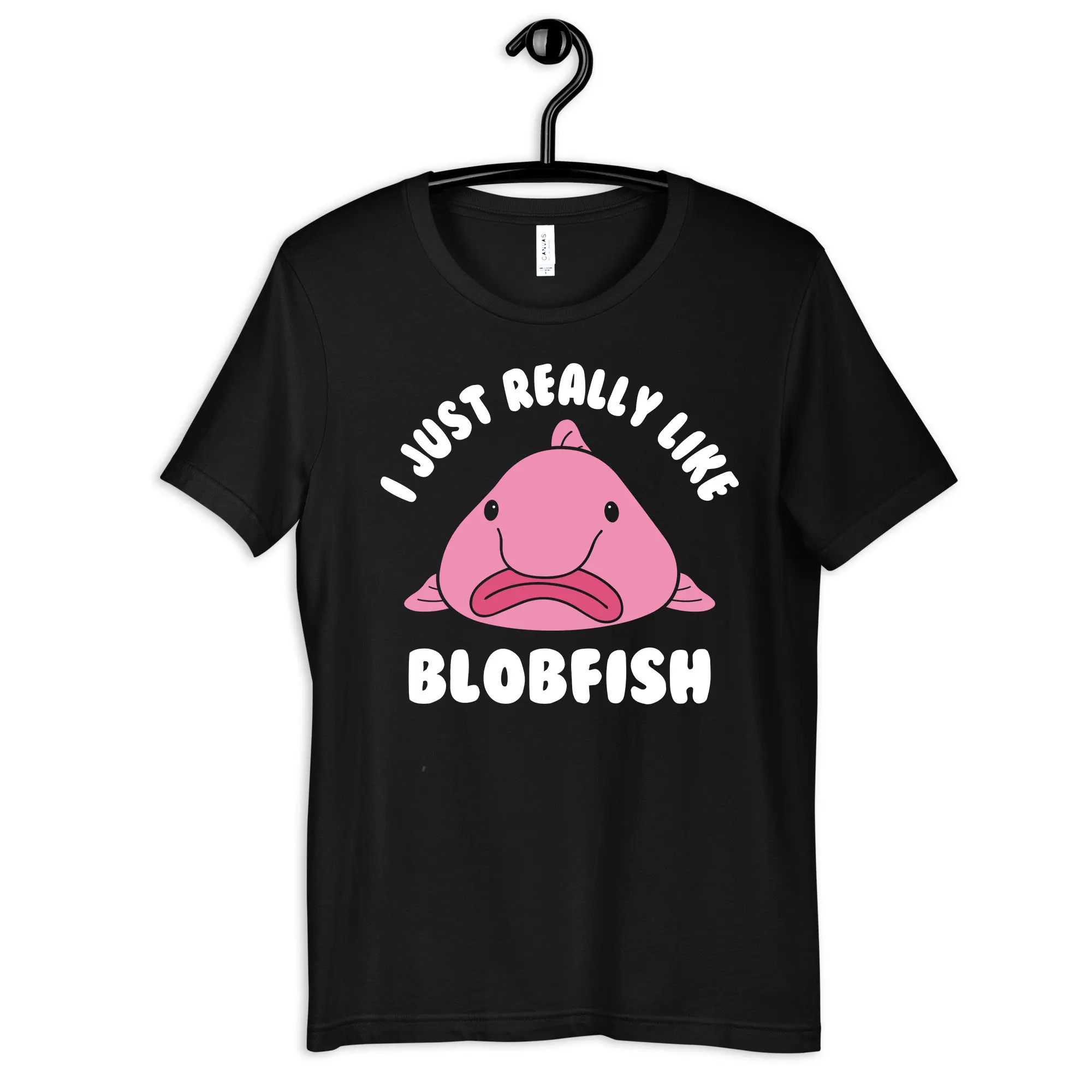 I Just Really Like Blobfish T Shirt Funny Womens SweaT Kids Toddler Baby Clothing