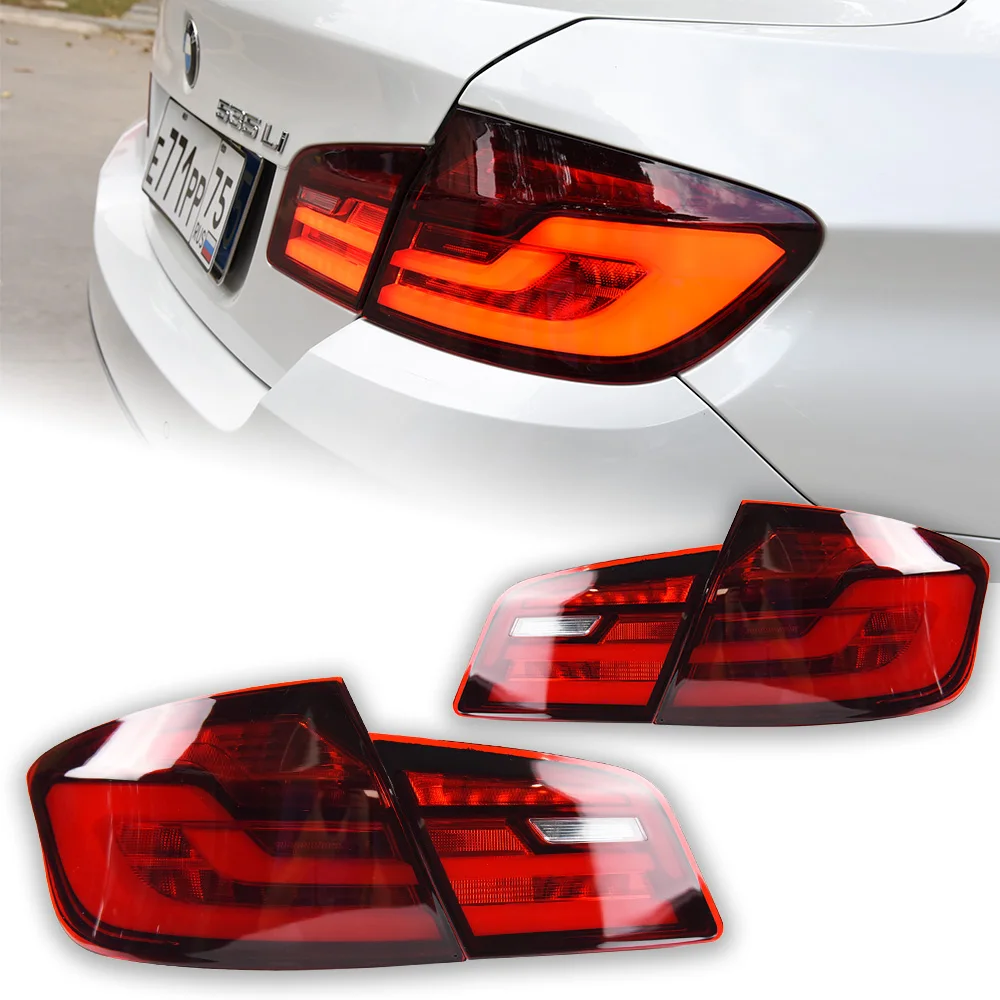 Car Lights For BMW F10 LED Tail Lamp 520i 525i 530i 528i M5 F18 Tail Light G30 Design Drl Rear Stop Brake Animation Start Auto