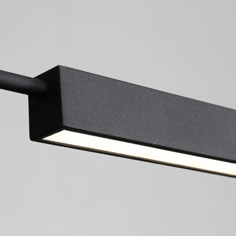 Imagem -06 - Nordic Designer Led Pingente Lâmpadas Luz Ponto Preto para Mesa de Café Sala Jantar Cozinha Lustre Minimalista Decoração para Casa Dispositivo Elétrico